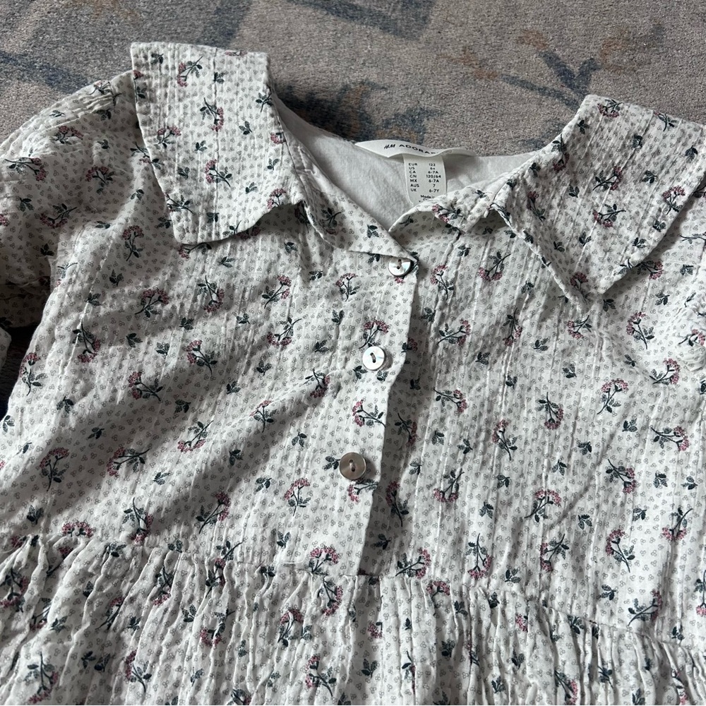 H&M adorables floral dress size 6X - Picture 2 of 4